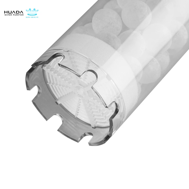 10-Inch Siliphos Balls MFF Water Cartridge Manual Reverse Osmosis Filter Household Hotel Use Plastic PP Under-Sink Filter