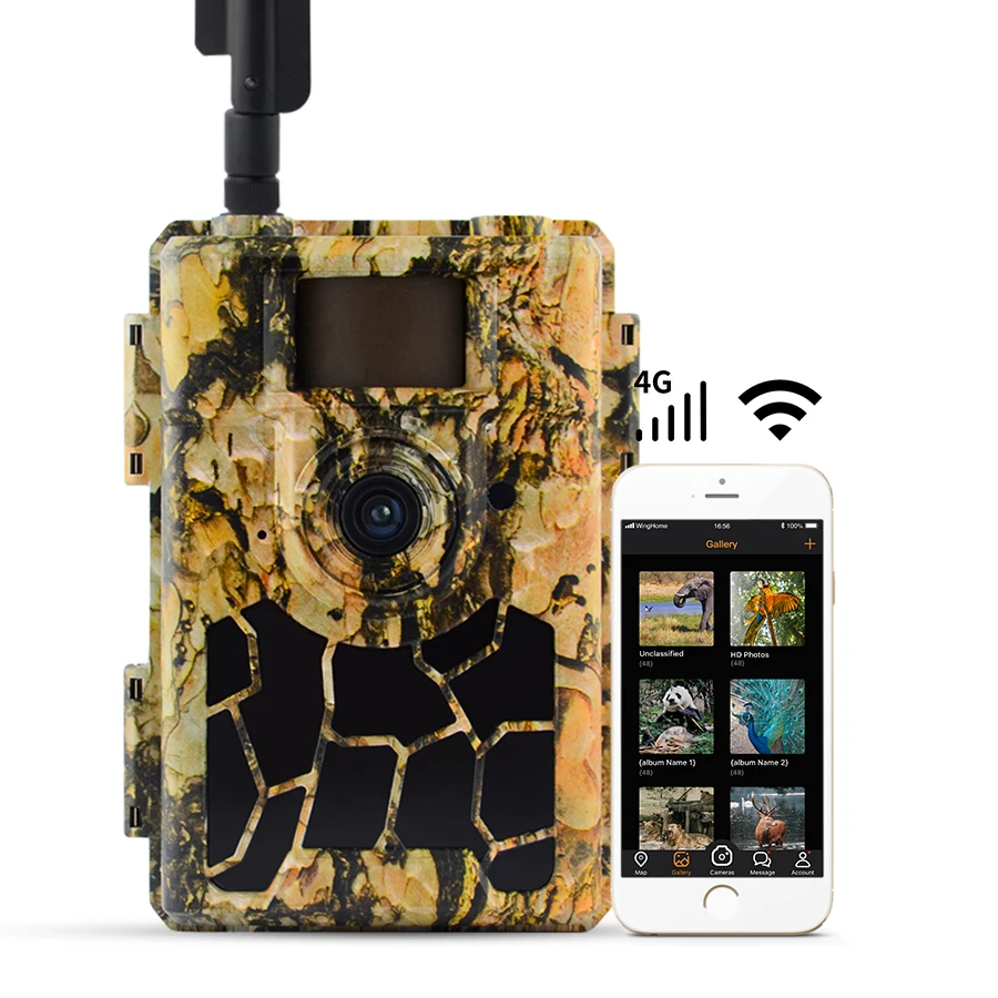 1080P High Definition IP66 Waterproof Animals Hunting Trail Camera 4g