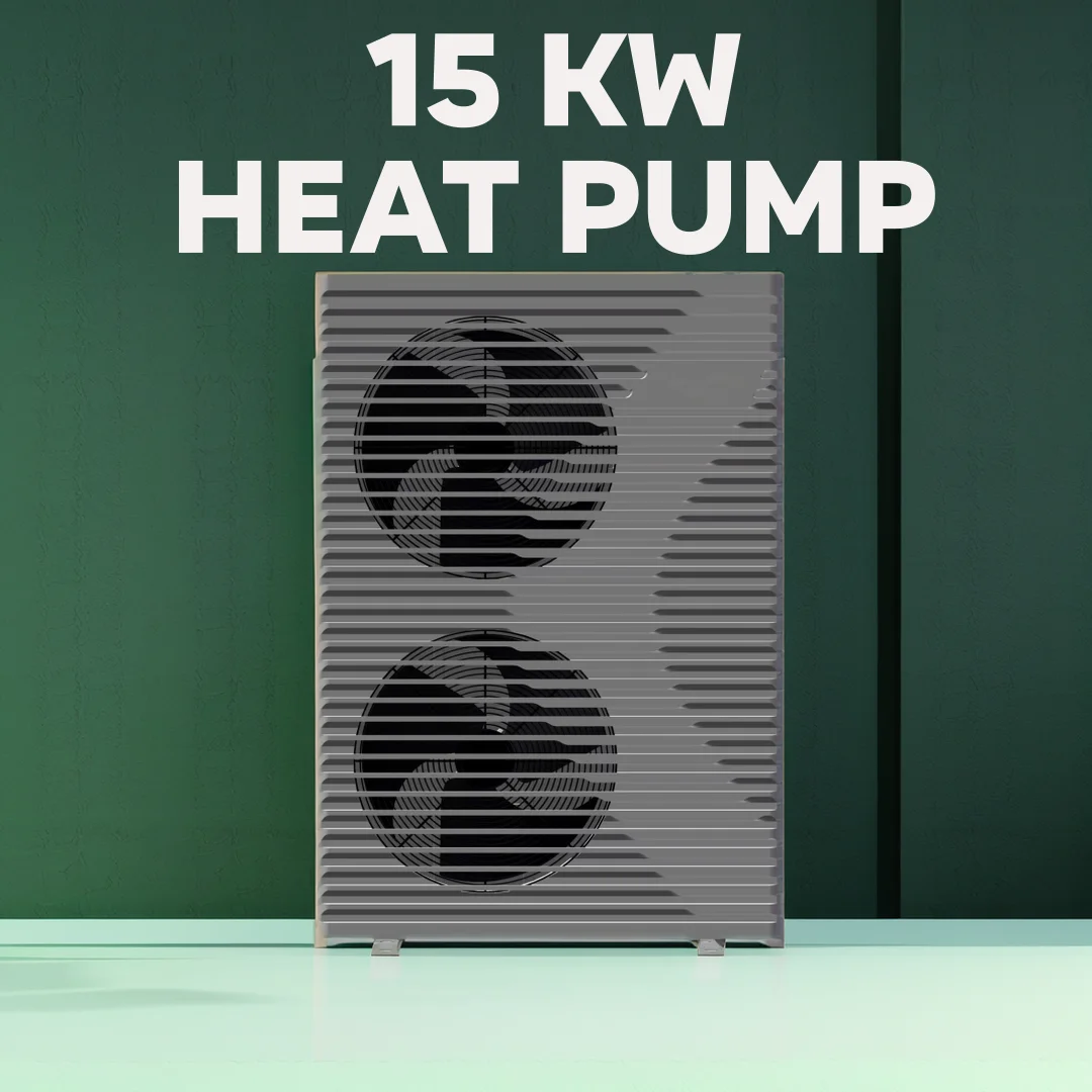 Poland Germnay Domestic Heat Pump Erp A+++ DC Inverters Evi 15kw R290 Monoblock  air to water heat pump for hotels