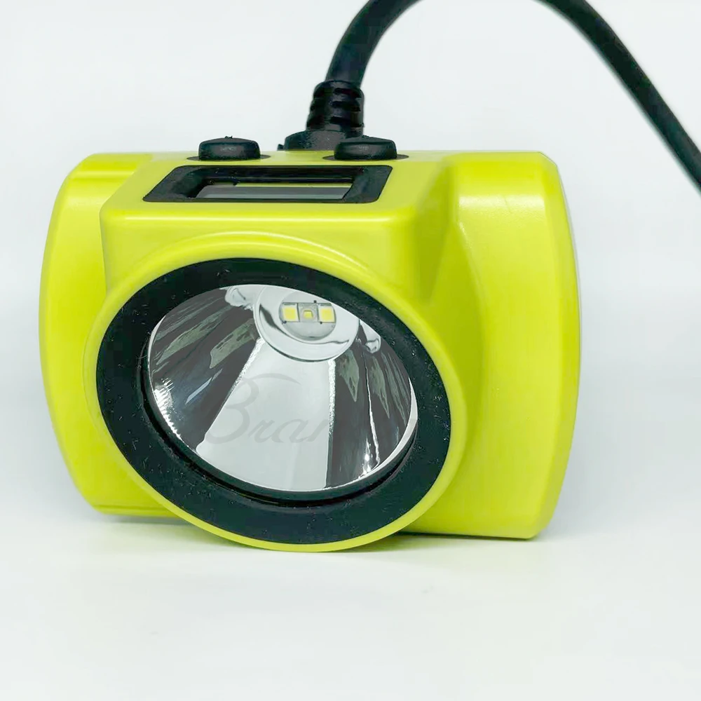 KL6M-D LED Miner Safety Lamp Underground Headlight Led Display Miners Cap Lamp With Magnetic USB Charger For Coal Mining
