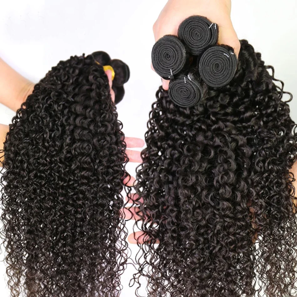 Yeswigs Cheap Cambodian Kinky Curly Human Hair Extension Bundles 100% Virgin Cuticle Aligned Human Hair Bundles Hair Vendors