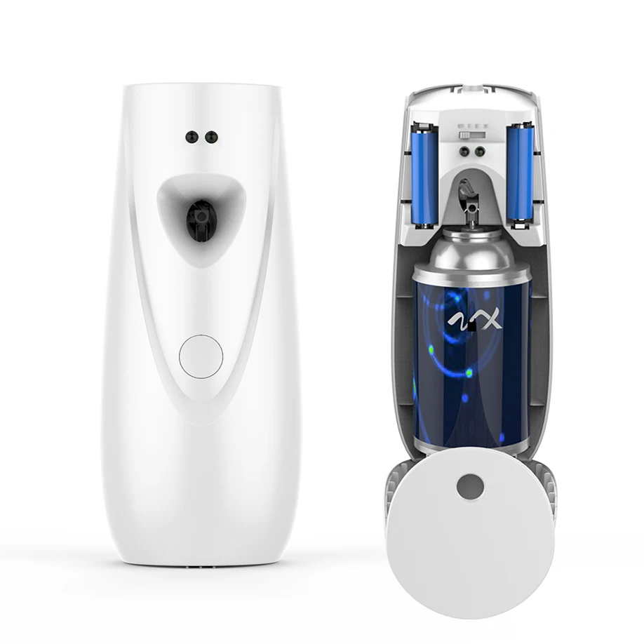 New Arrival Custom LOGO Home Automatic Spray 250ml Fragrance Aerosol Freshening Device Room Toilet Air Freshener Dispenser