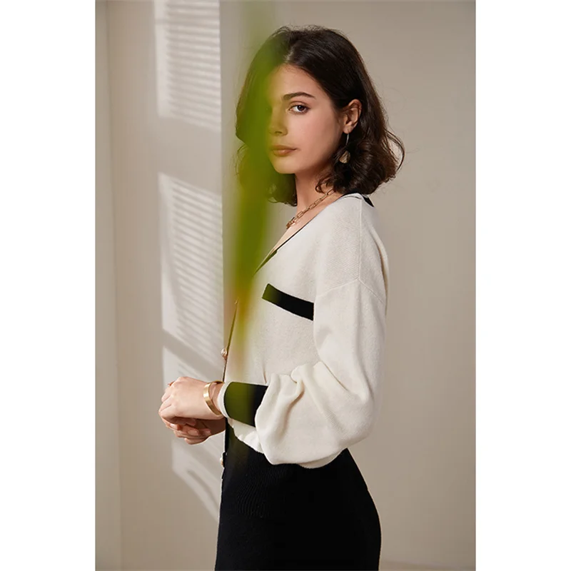 Hot Sale Minimalist Fashion Street Ladies Cardigan Cardigan Korean