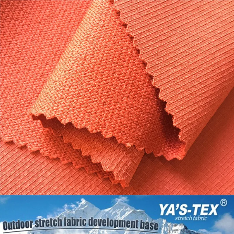 
4 way stretch dobby polyester elastane tent waterproof Fabric 