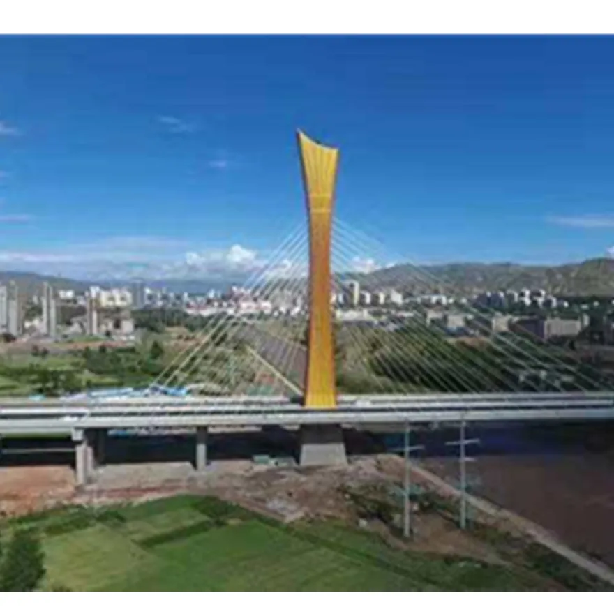 heavy duty temporary bailey steel bridge handrail steel wire rope bridge h beam iron steel bridge