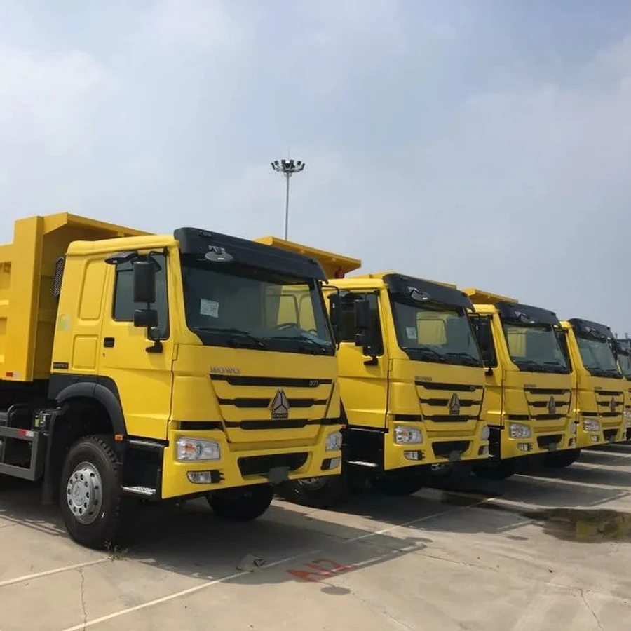 Brand New Sinotruck HOWO 400HP Dump Trucks Sinotruk Tipper Dumper 10 Wheels 6x4 380HP Heavy Duty 30ton 40ton Euro 2