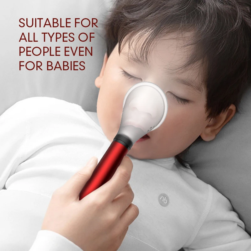 Professional Hot Cold Mist Facial Steamer Ozone Vaporizer Black Face steamer for Beauty Salon Spa portable nebulizer