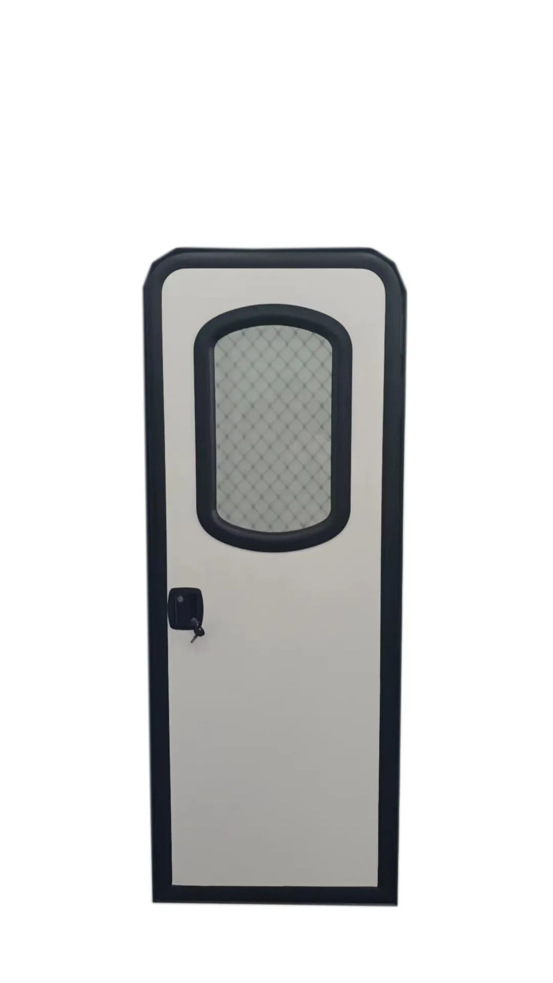 square and round corner motorhome accessories caravan door free door with pleated blinds and acrylic window