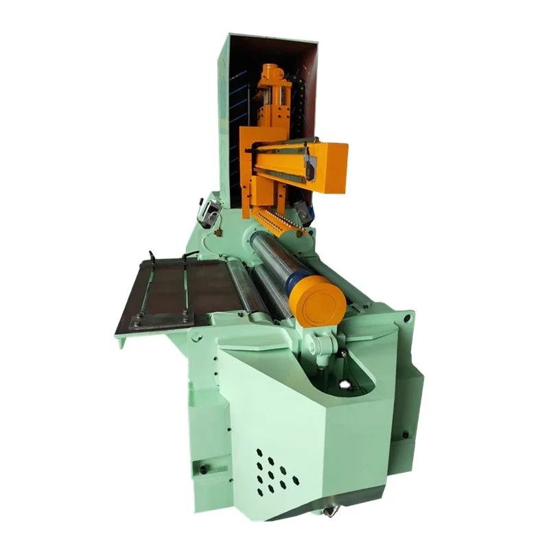 Longsheng factory price W12 automatic hydraulic types of CNC 4-roller mechanical iron steel sheet metal plate rolling machine