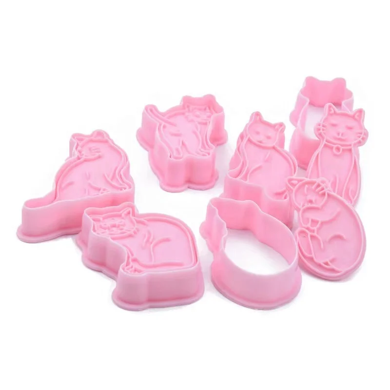 6Pcs/set Fruit Cookie Cutters Flower Cutter Cookies Wedding Stamp Cookie Cutter set