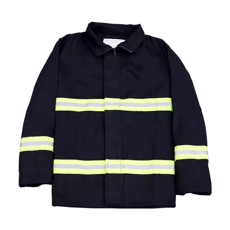 
CE Certification Protects Firefighter Safety Flame Resistant Fireproof Suit 
