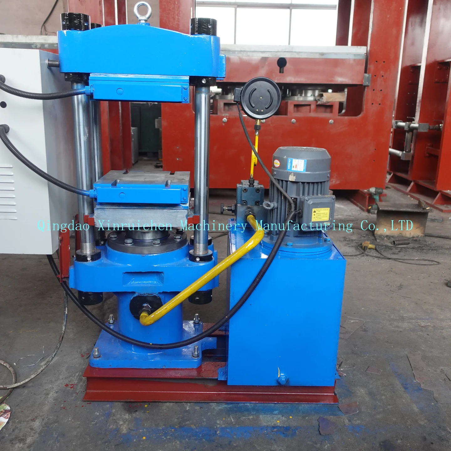 25T one layer plate vulcanizing plate with big distance/hot press machine/rubber products making machine