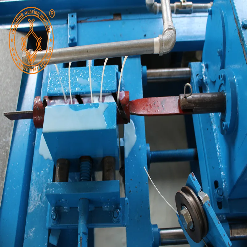 Automatic chain link fence making machine factory