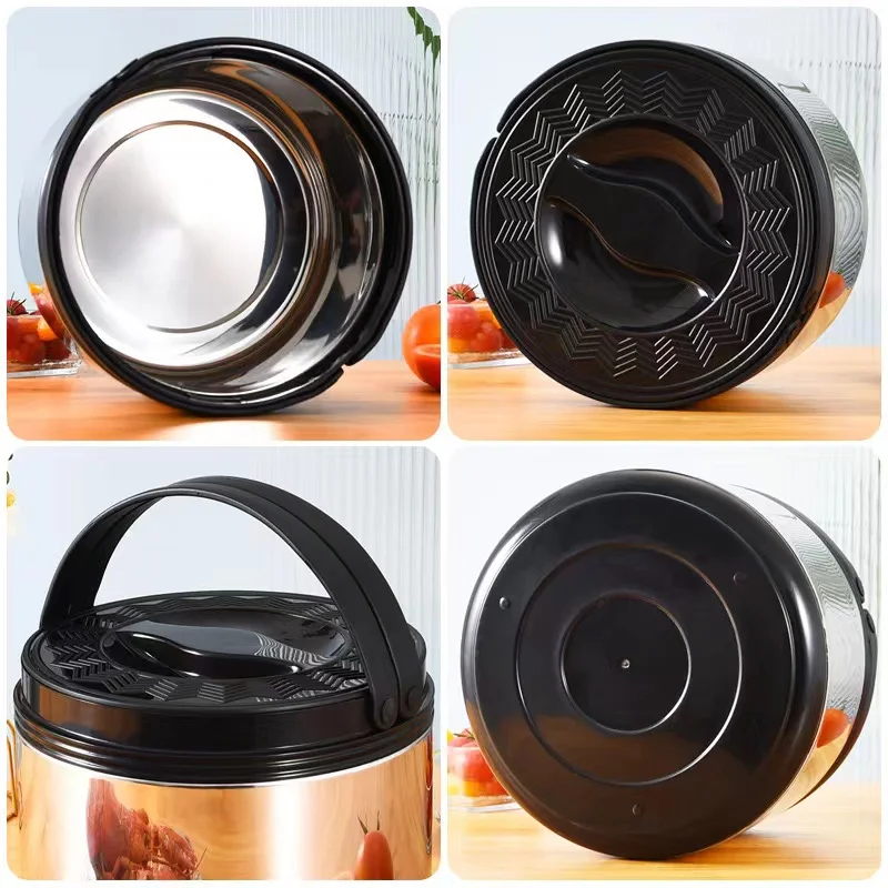 Cooking Casseroles Big Capacity 3pcs Food Warmer Set Casserole 5L+9L+15L Luxury Food Warmer Set