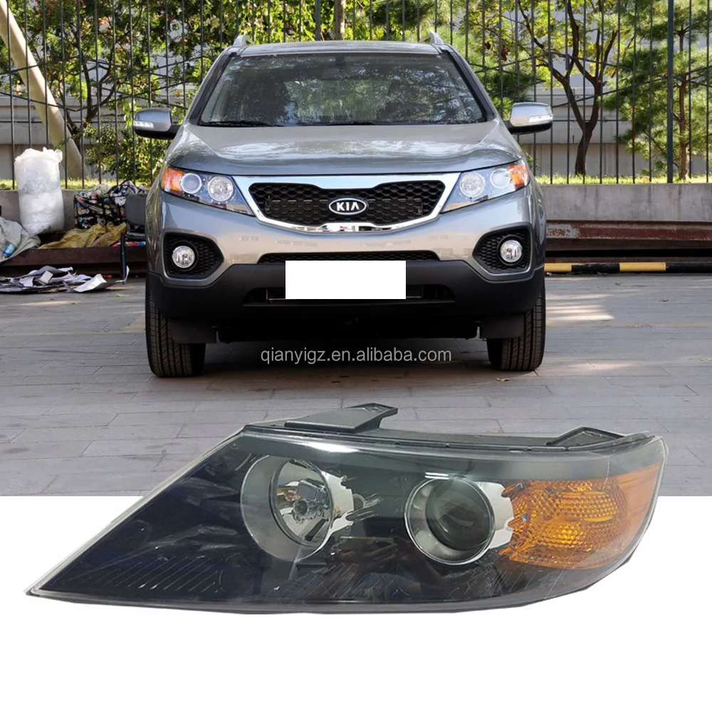 For  second-hand headlight components of the 2009-2012 Kia Sorento Xenon Headlamps