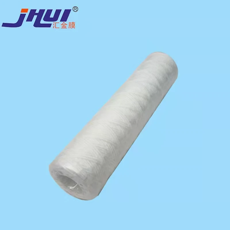 Sewage purification plant purify block 40 inch 5 micron PP yarn string wound cartridge filter
