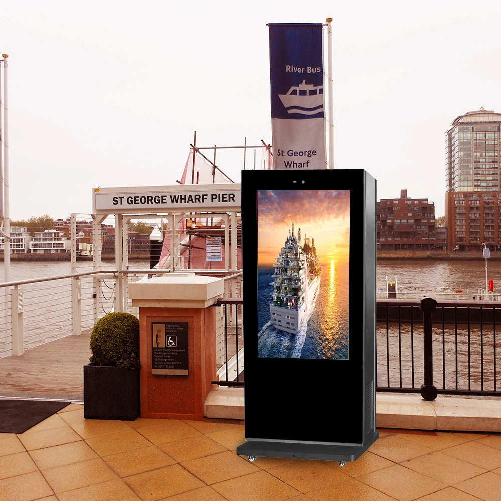 Cheapest Price High Quality Manufacturer Large Area Bus Station Industrial LCD Monitor Advertising Display Board