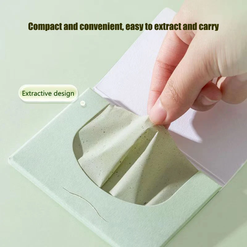 Natural Face Easy Dispensing Oil Absorbing Sheets Premium Handy Facial Blotting Papers Face Skin Care Oil Blotting Paper