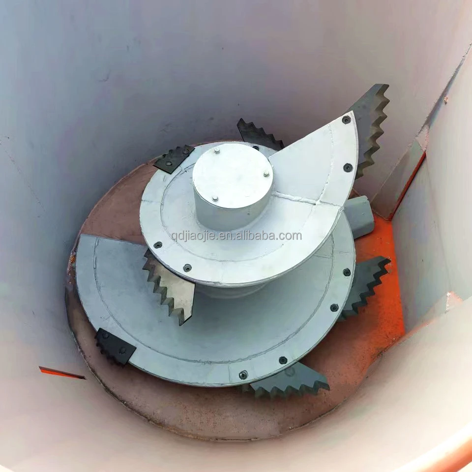 Vertical Livestock Feed Mixer TMR With Cutting Blade