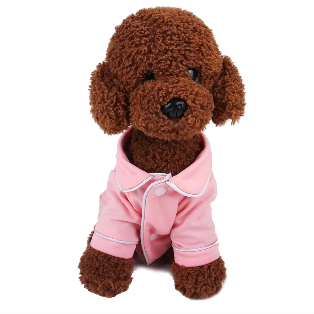 Wholesale Dog Shirt Coat Luxury Winter Dogs Pet Clothes Pajamas For Small and Medium Dogs