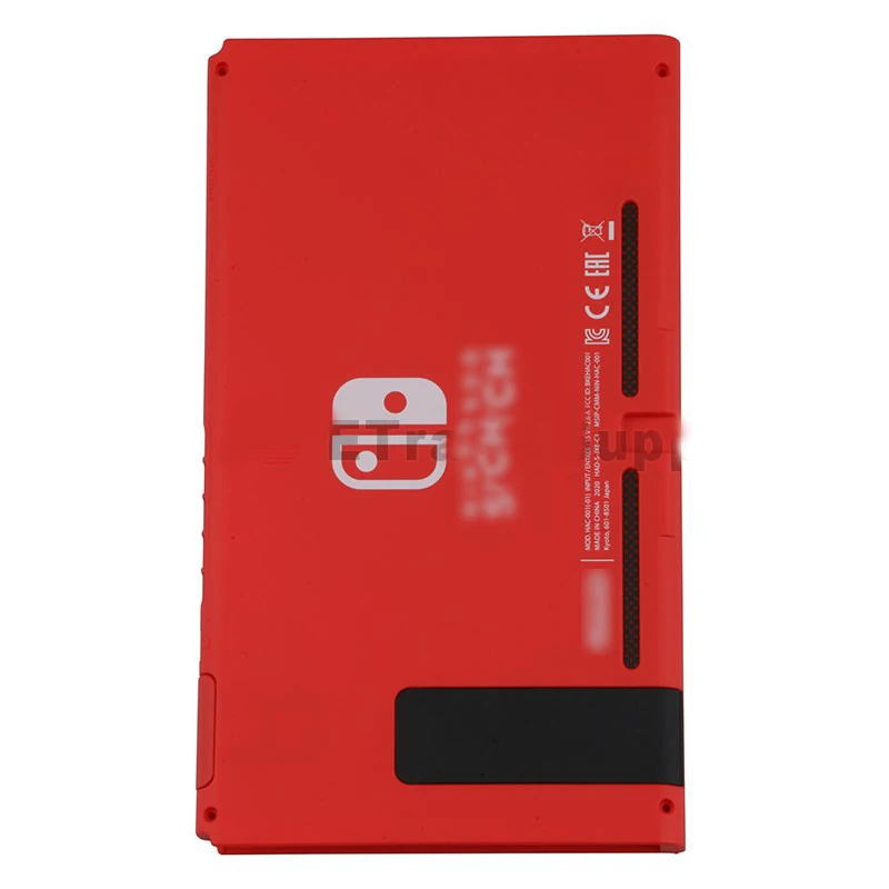 For Nintendo Switch Mario Full Housing (pre-assembled) Replacement - HAC-001-01 - Grade S+