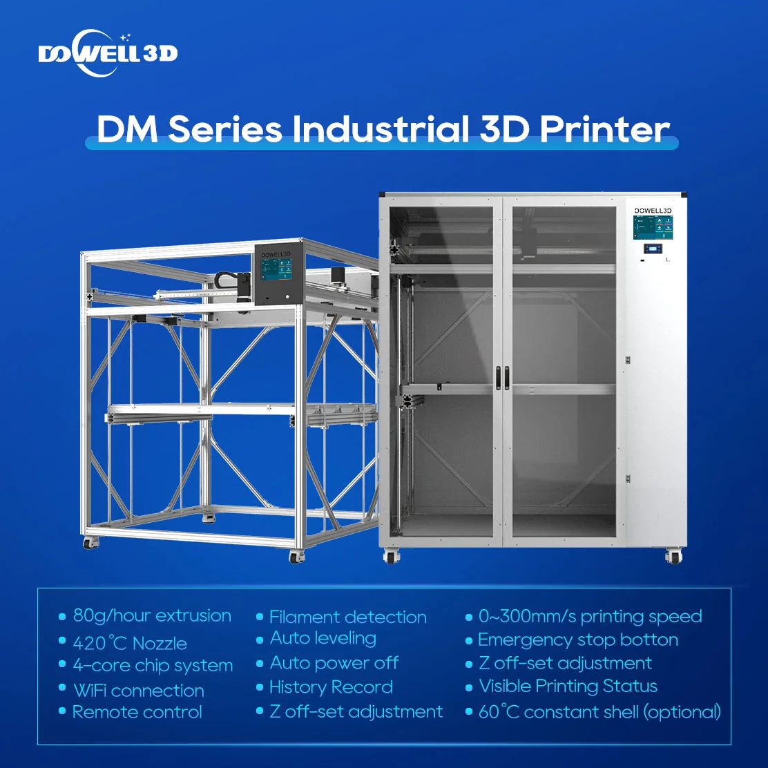 Top Quality FDM Industrial 3D Printer Large format 3d printing machine impresora 3d
