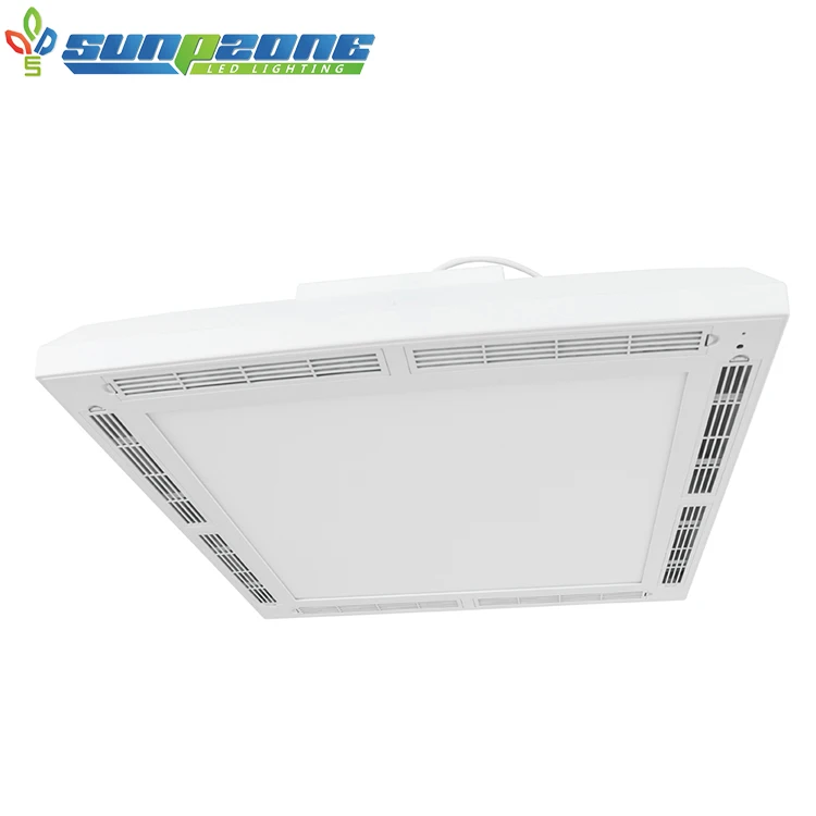 
Antimicrobial 50W LED Flat Panel Light with Air Purification Exhaust System 2x2ft 