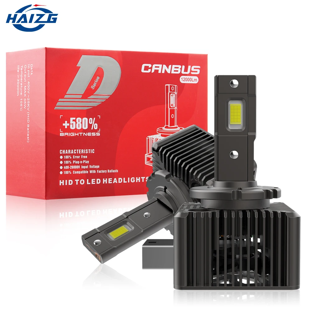HAIZG high lifespan HID auto car headlight canbus  D series LED head light d2s d3s d4s d8s universal HID xenon car bulbs