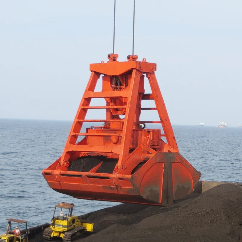 
China factory high quality remote control grab bucket for steel scrap 