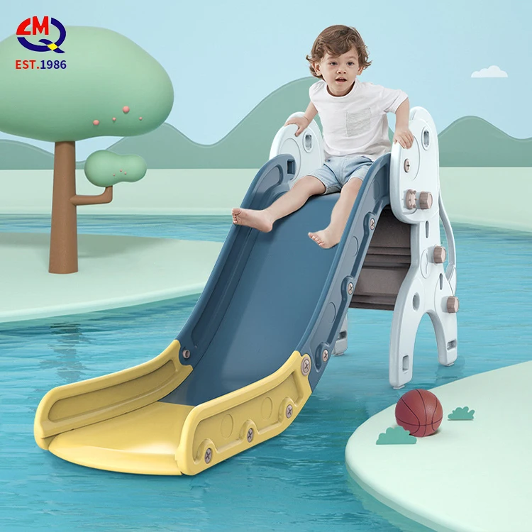 Children Small Playground Slide Cheap Sports Toy Kids Plastic Indoor Slide Set for Home