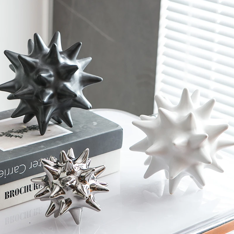 Home Decor Interior Modern Table Living Room Gold Ceramic Ornament Luxury Home Decor Accessories