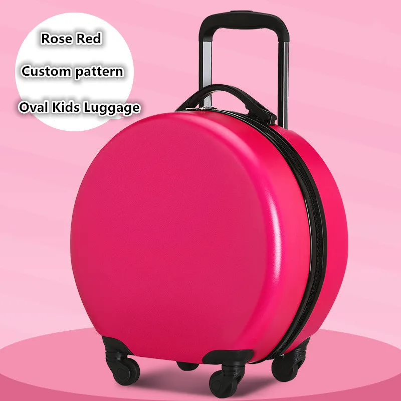 Luggage Kids Travel Trolley Luggage Bag Cartoon Printing Suitcase