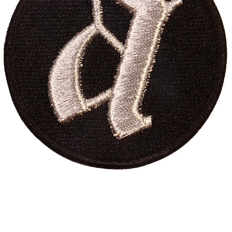 
Hot sale high quality pentagram series embroidery custom patch design 