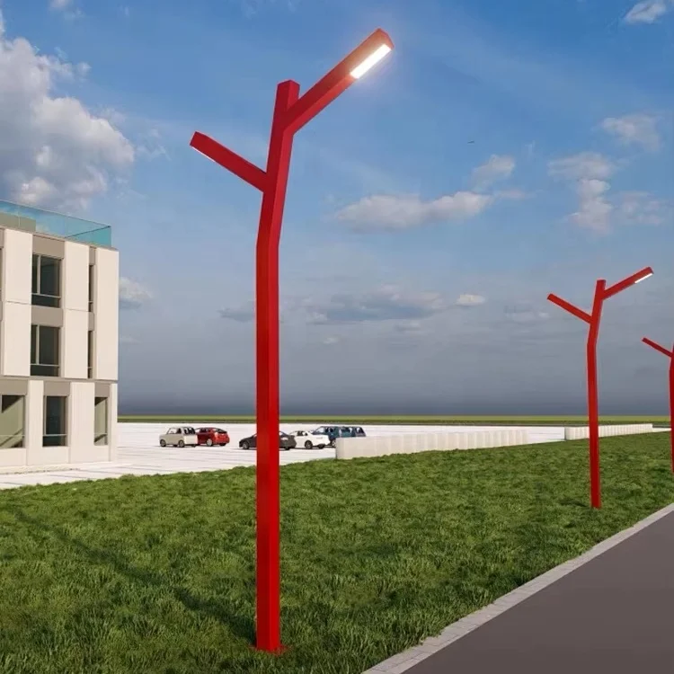 Modern garden lamps outdoor water proof street lamps LED outdoor courtyard classic pole lights street lamp columns