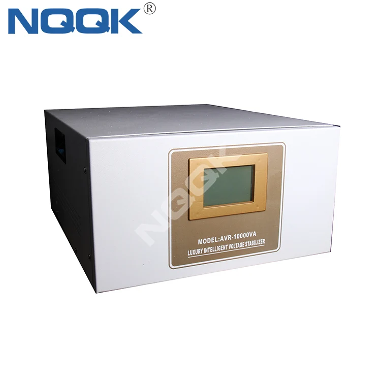 Nqqkelc AVR-10KVA Servo тип 1 фазы AVR 10kw напряжение стабилизатор для риса плита