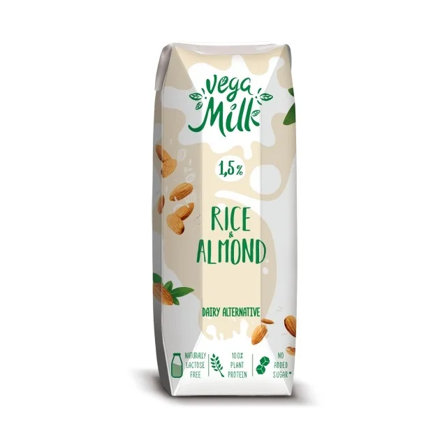 
rice-almond plant based nutrition and health drink vega dairy milk chocolate cadbury evaporated milk in cans milk container 