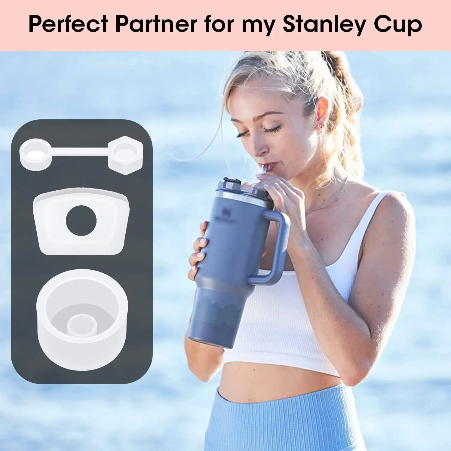 3 шт. Силиконовая пробка для стакана Stanley 2 0 40 унций/30 унций