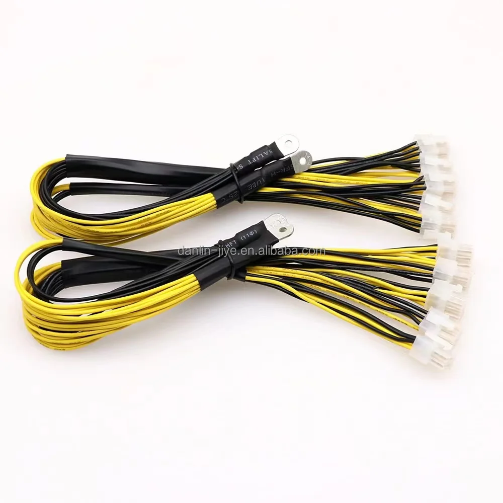 40cm 6 Pin Connector PSU Splitter 18AWG P3 P5 Power Supply Cable For S7 S9 S11 Support apw3 apw7