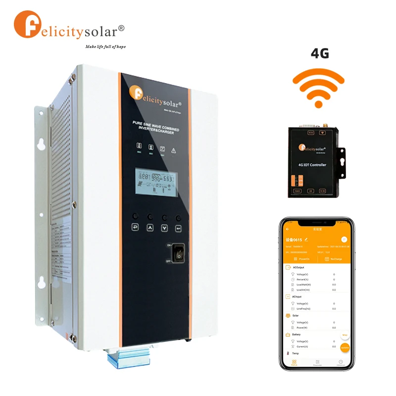 Felicity High Quality 3 Phase Solar Energy Inverter 1500VA 1200W on Grid 12V 24v 48v
