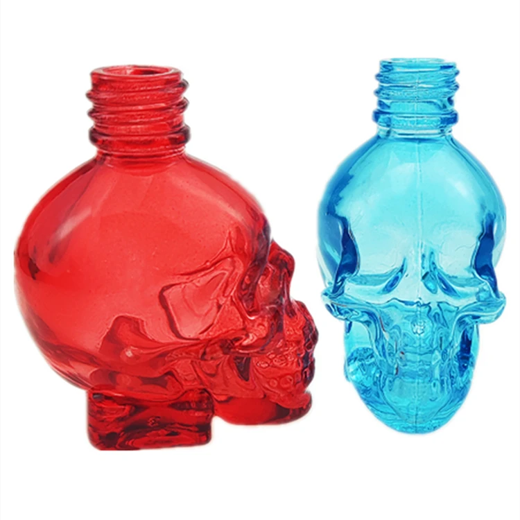 Multi-function empty aliens dropper essential oil bottle perfume liquor container with cap