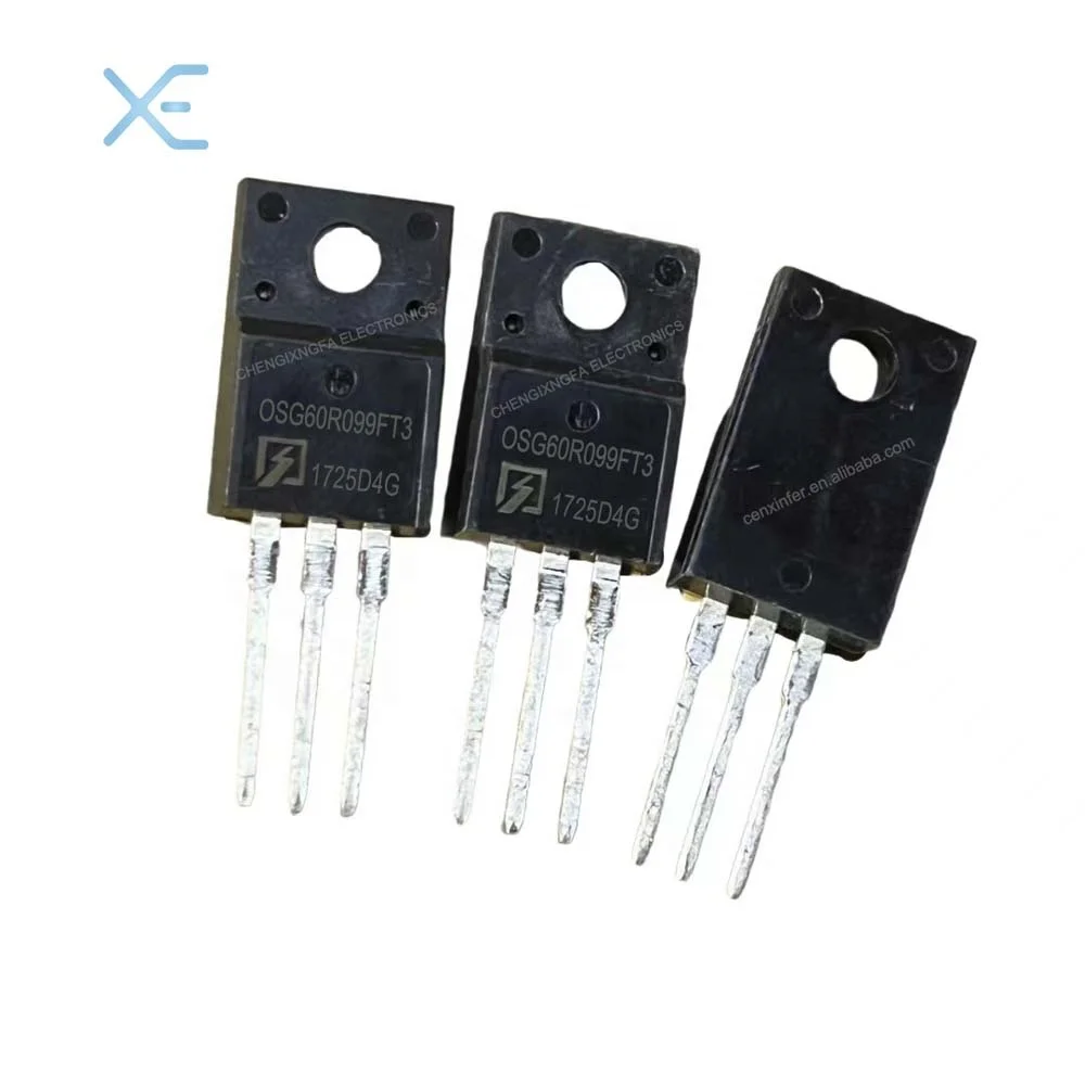 OSG60R099FT3 OSG60R099FT3F 30A 650V TO-220F N-Channel Power MOSFET MOS IGBT New Original Transistor IC Electronic Components