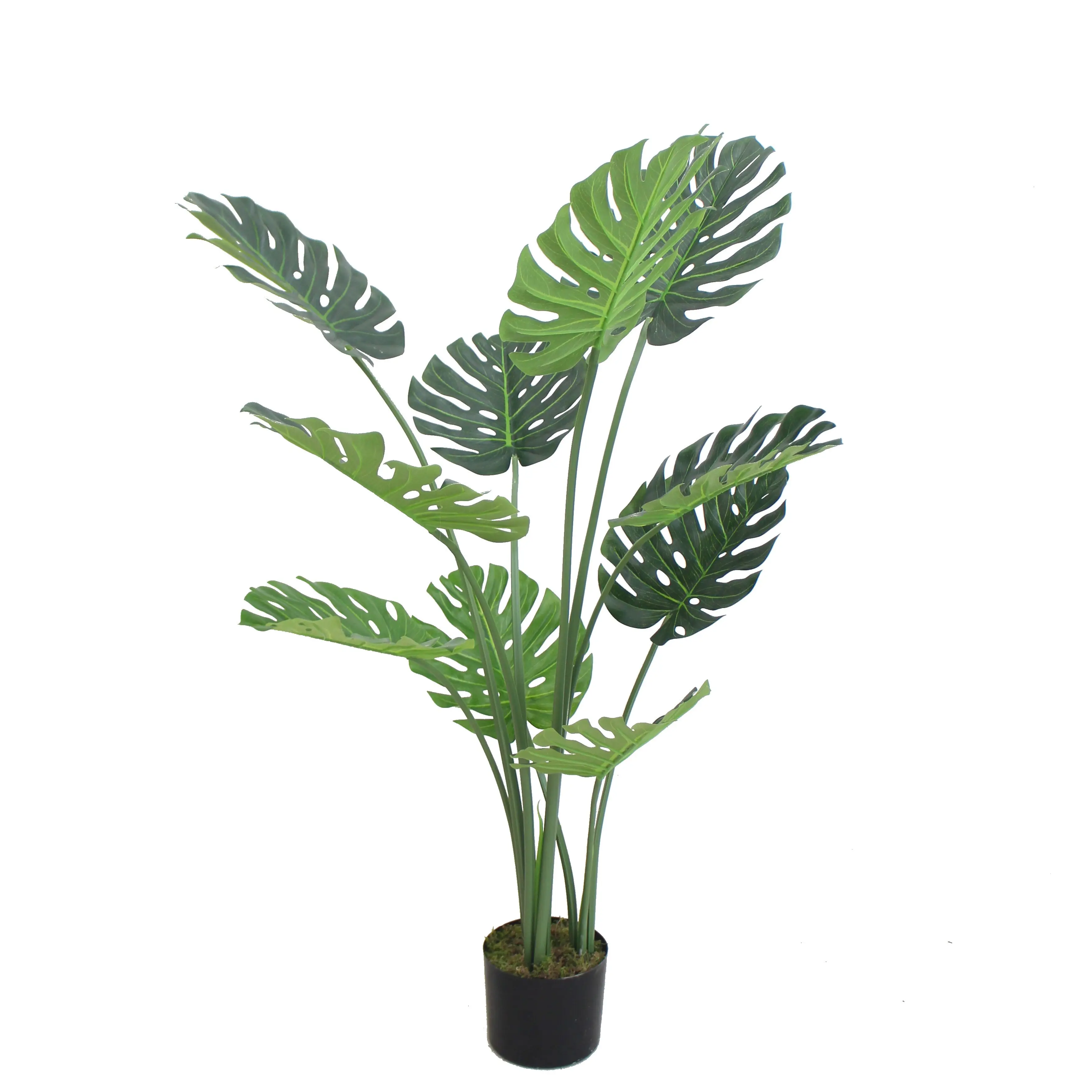 Artificial monstera handmade green plant