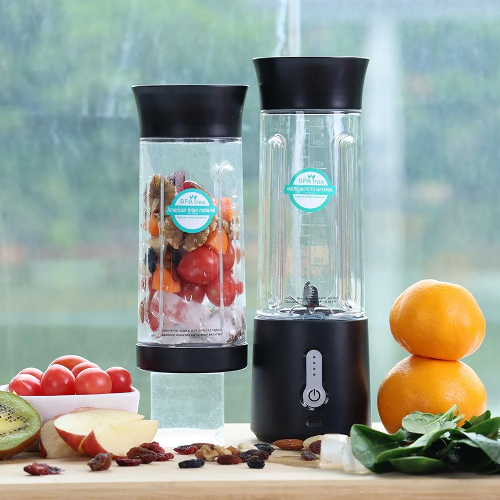 factory price Mini Protein Shake portable Blender mixing cup rechargeable battery portable blender