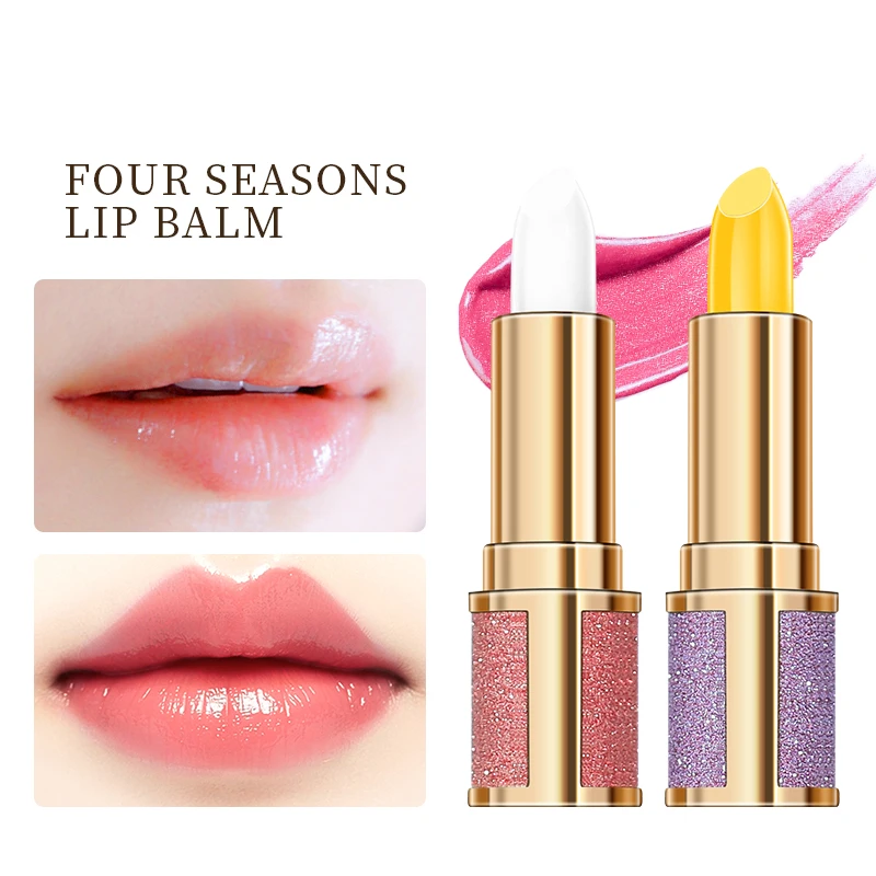 Hot Selling Lip Stick Waterproof Moisturizing Color Changing Lipstick Long Lasting Lip Balm Lip Gloss