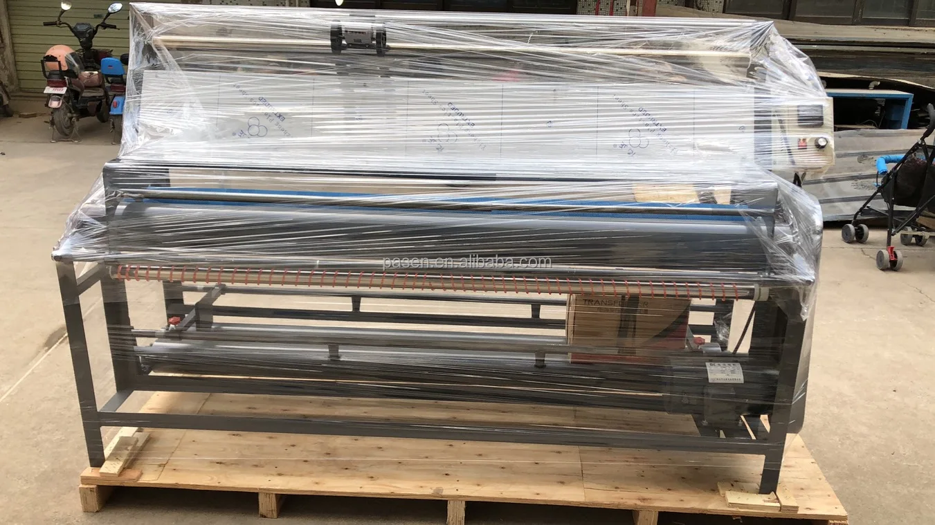 top selling clothes folding machine price fabric inspection and rolling machine rewinding machine for textile fabric