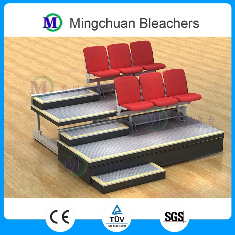 Metal bleacher  Indoor Bleachers Retractable Seating System Football Stadium Seats