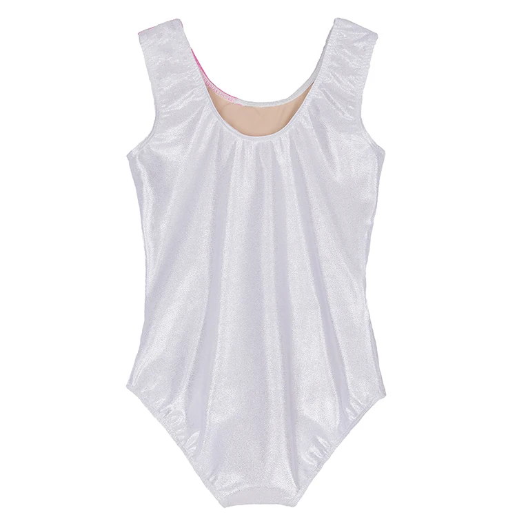 Wholesale Colorful Sleeveless Gymnastic Leotard Dance Training Tank Leotard for Girls Children Kids and Adult Stage & Dancerwear