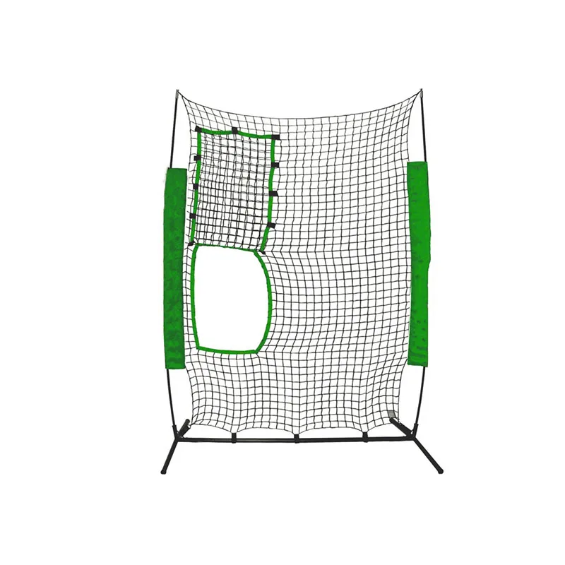 Replacement Baseball and Softball Nets with big mouth throwing quality 1.75 inch elastic net fiber baseball exercise equipment