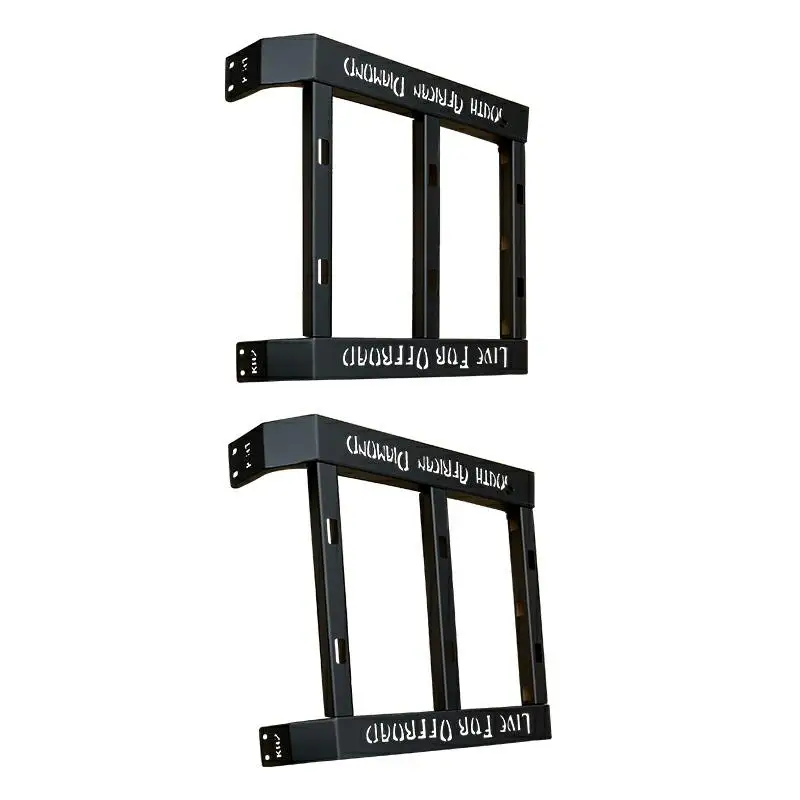 High quality black Cross Bar Roof Racks car roof Luggage Rack For jeep wrangler JK 2007-2017  JL 2018-2023