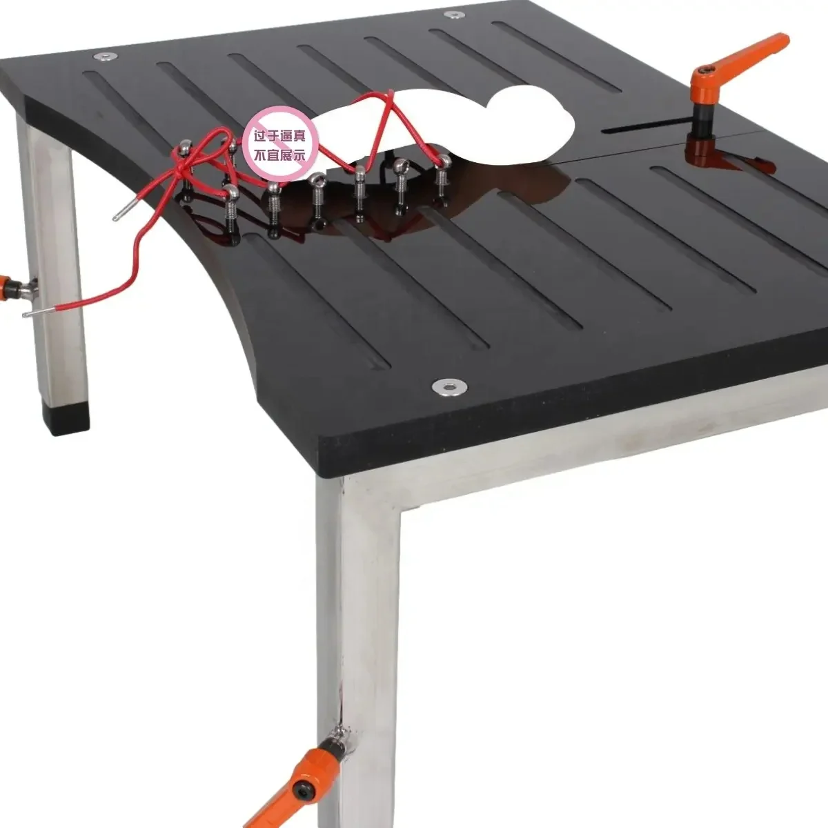 Drop shipping Bdsm abnormal Bondage Mistress Men slave Cage masochistic treadle penis frame Restraint Kit Fetish Theme toys